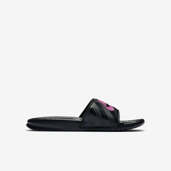 Nike Benassi - Sandaler - Sort/Pink | DK-34033